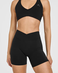 Unified Wrap Shorts 6" | Black