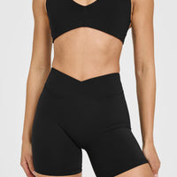 Unified Wrap Shorts 6" | Black