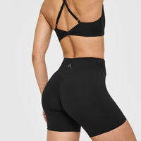 Unified Wrap Shorts 6" | Black