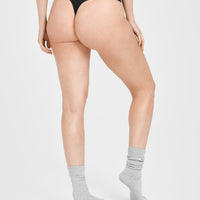 Invisible Thong 3 Pack | Black