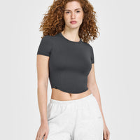 Mellow™ Soft Mid Short Sleeve T-Shirt | Coal