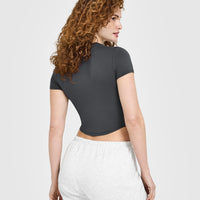 Mellow™ Soft Mid Short Sleeve T-Shirt | Coal
