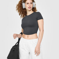 Mellow™ Soft Mid Short Sleeve T-Shirt | Coal