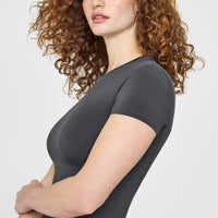 Mellow™ Soft Short Sleeve T-Shirt | Coal