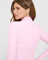 SoftMotion™ Jacket with White Logo | Chalk Pink