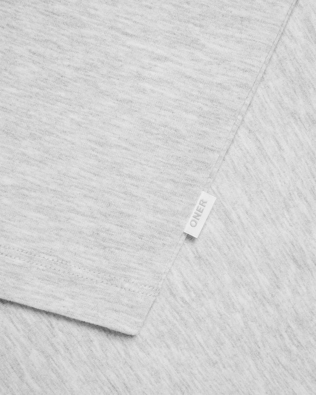 Cotton Fitted Vest | Light Grey Marl