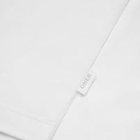 Cotton Fitted Mid Vest | White