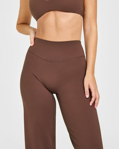 SoftMotion™ Straight Leg Bottoms | Espresso Brown
