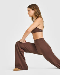 SoftMotion™ Straight Leg Bottoms | Espresso Brown