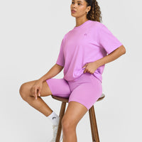 Classic Oversized Lightweight T-Shirt | Orchid Purple