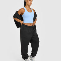 Cotton Fitted Mid Vest | Washed Powdered Blue