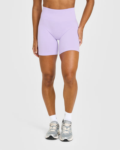 Effortless Seamless Shorts | Lavender Purple