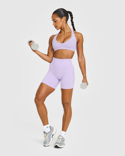 Effortless Seamless Shorts | Lavender Purple