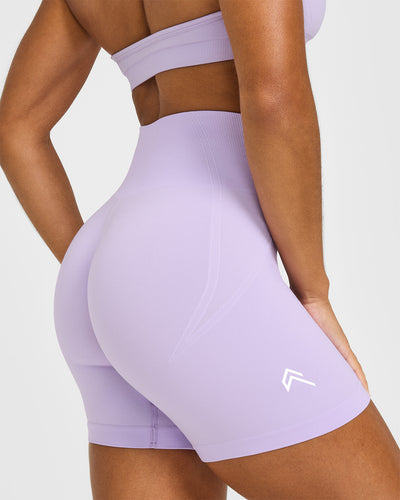 Effortless Seamless Shorts | Lavender Purple