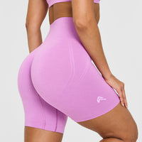 Effortless Seamless Shorts | Orchid Purple