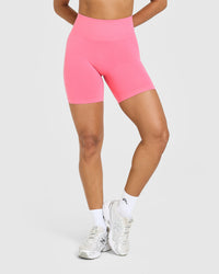 Effortless Seamless Shorts | Peony Pink