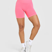 Effortless Seamless Shorts | Peony Pink