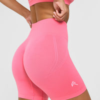 Effortless Seamless Shorts | Peony Pink