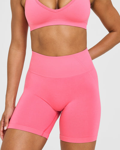 Effortless Seamless Shorts | Peony Pink
