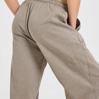Raw Lounge Wide Leg Joggers | Washed Minky