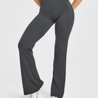 SoftMotion™ Flared Bottoms with White Logo | Coal