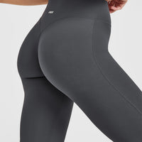 SoftMotion™ Flared Bottoms with White Logo | Coal