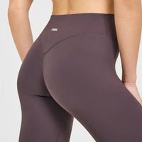 SoftMotion™ High Waisted Leggings | Dark Umber Brown