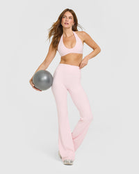 SoftMotion™ Minimal Halter Neck Bralette | Ballet Pink