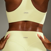 SoftMotion™ Sports Bra | Pastel Yellow