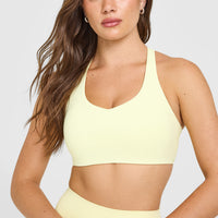 SoftMotion™ Sports Bra | Pastel Yellow