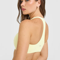 SoftMotion™ Sports Bra | Pastel Yellow