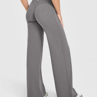 SoftMotion™ Straight Leg Bottoms | Ash Grey