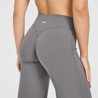 SoftMotion™ Straight Leg Bottoms | Ash Grey