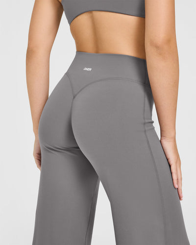 SoftMotion™ Straight Leg Bottoms | Ash Grey