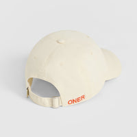 Classic Baseball Cap | Off White/Charged Orange