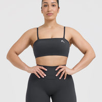 Everyday Bandeau Bralette | Coal