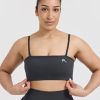 Everyday Bandeau Bralette | Coal