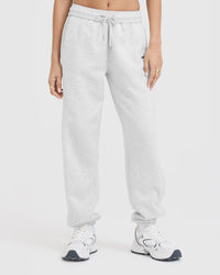 Foundations Joggers | Light Grey Marl