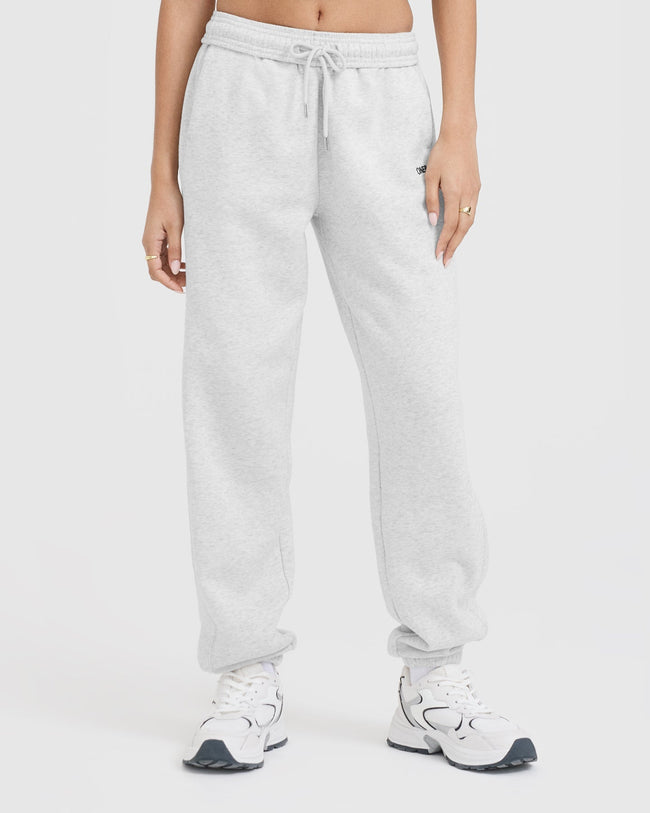 Foundations Joggers | Light Grey Marl