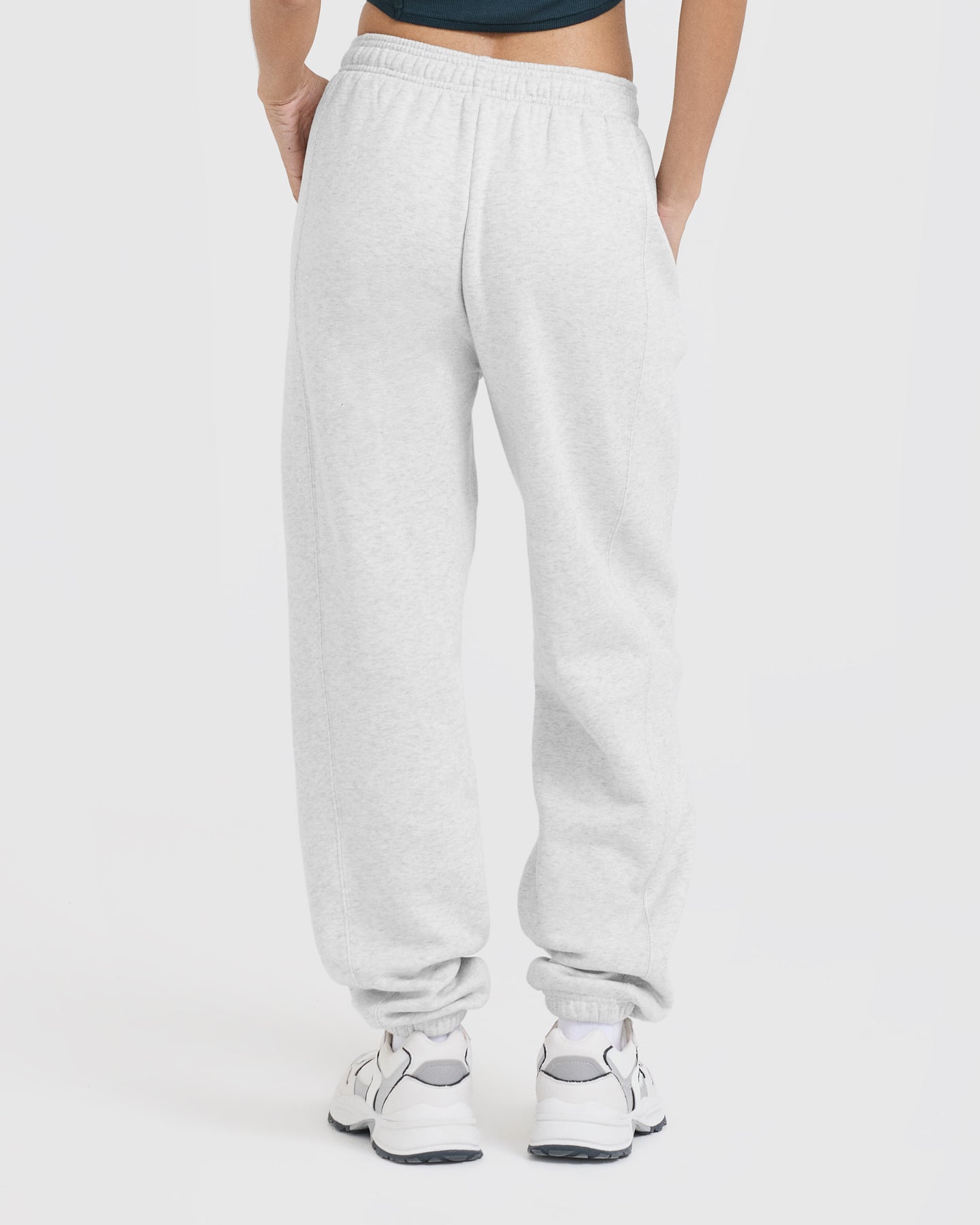 Foundations Joggers | Light Grey Marl