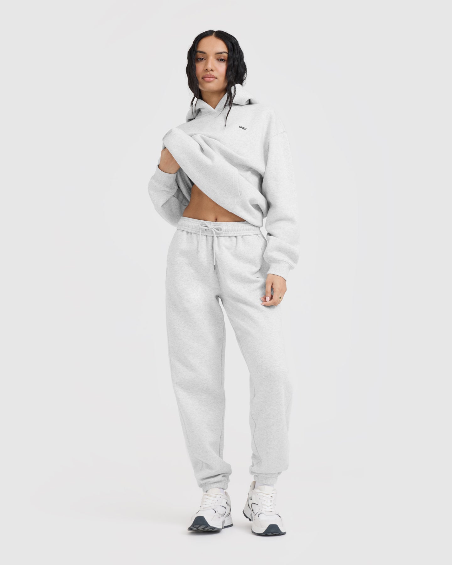 Foundations Joggers | Light Grey Marl