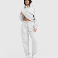 Foundations Joggers | Light Grey Marl