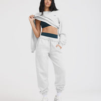 Foundations Joggers | Light Grey Marl