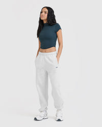 Foundations Joggers | Light Grey Marl