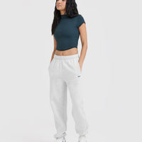 Foundations Joggers | Light Grey Marl