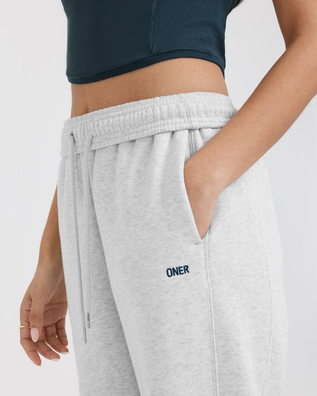 Foundations Joggers | Light Grey Marl