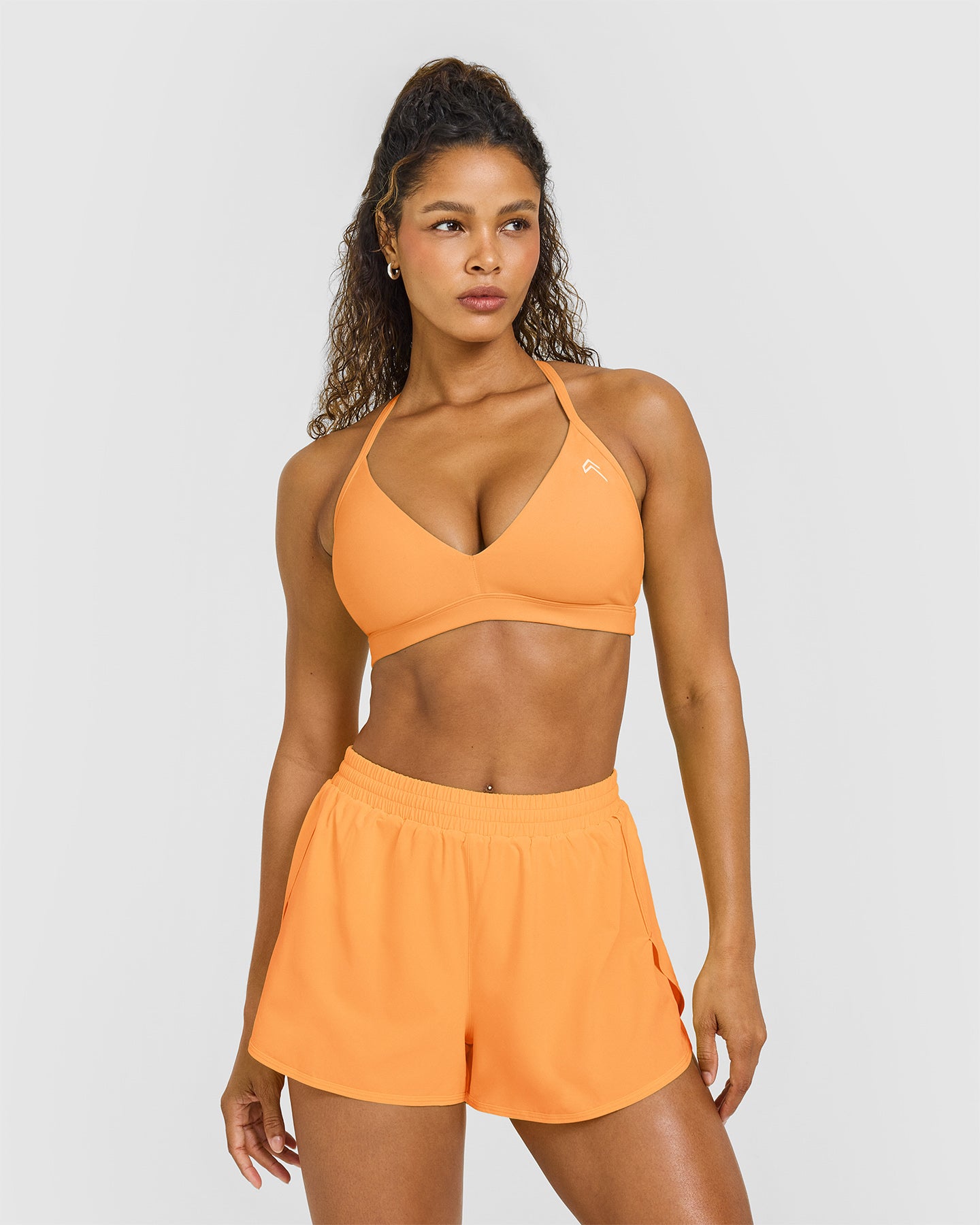 EasyLift™ Ultra Minimal V Neck Bralette | Powdered Orange