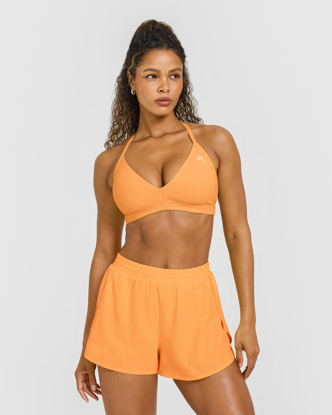 EasyLift™ Ultra Minimal V Neck Bralette | Powdered Orange