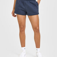 Foundations Oversized Shorts | True Blue
