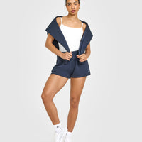 Foundations Oversized Shorts | True Blue